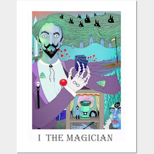 Tarot The Magician Posters and Art